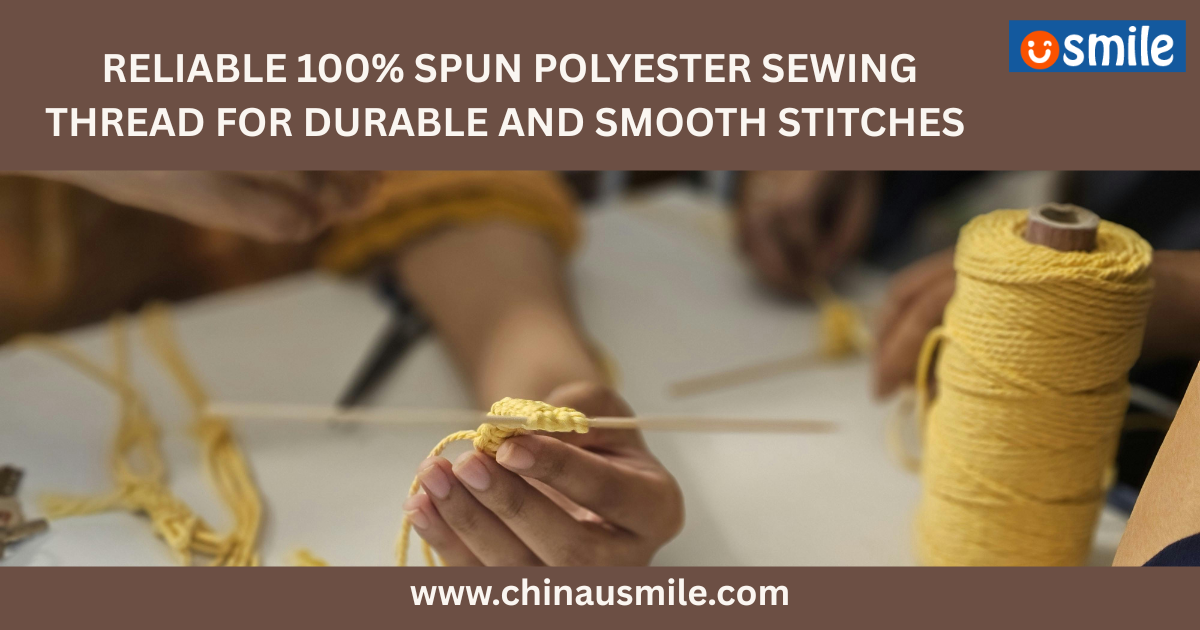 Reliable 100% Spun Polyester Sewing Thread for Durable and Smooth Stitches